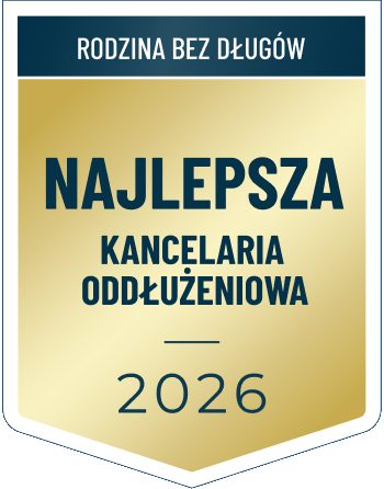 Najlepsza Kancelaria Oddłużeniowa 2026 - nagroda Research.com dla Rodziny Bez Długów